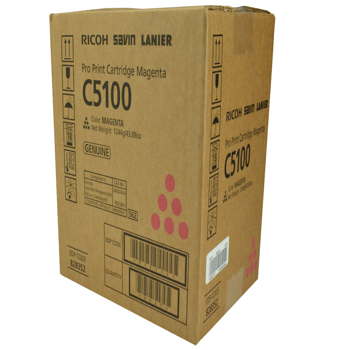OEM Ricoh (828223) Toner Cartridge, Magenta, 30K Yield