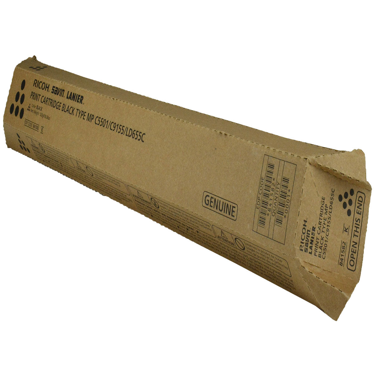 OEM Ricoh (841582) Toner Cartridge, Black, 25.5K Yield