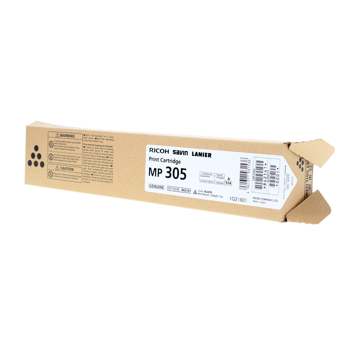 OEM Ricoh (842141) Toner Cartridge, Black, 9K Yield