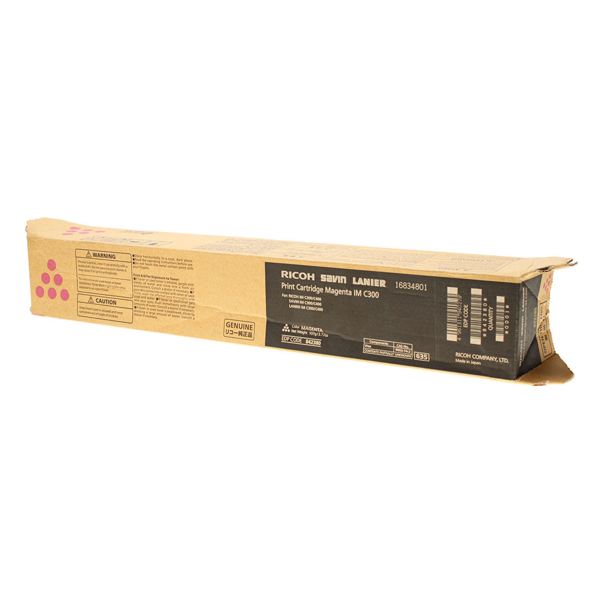 OEM Ricoh (842380) Toner Cartridge, Magenta, 6K Yield