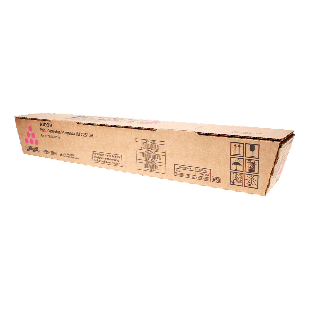 OEM Ricoh (842556) Toner Cartridge, Magenta, 10.5K Yield