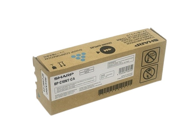 OEM Sharp (BP-C10NT-CA) Toner Cartridge, Cyan, 5K Yield