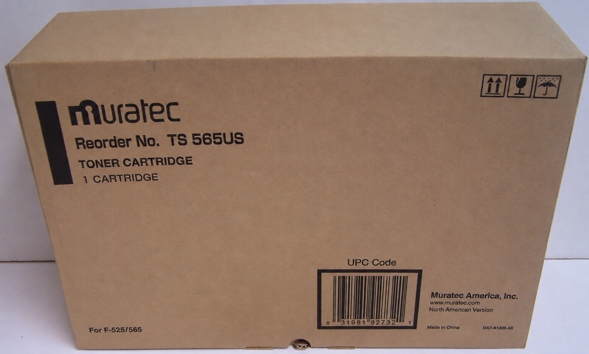 OEM Muratec (TS565) Toner Cartridge, Black, 15K Yield