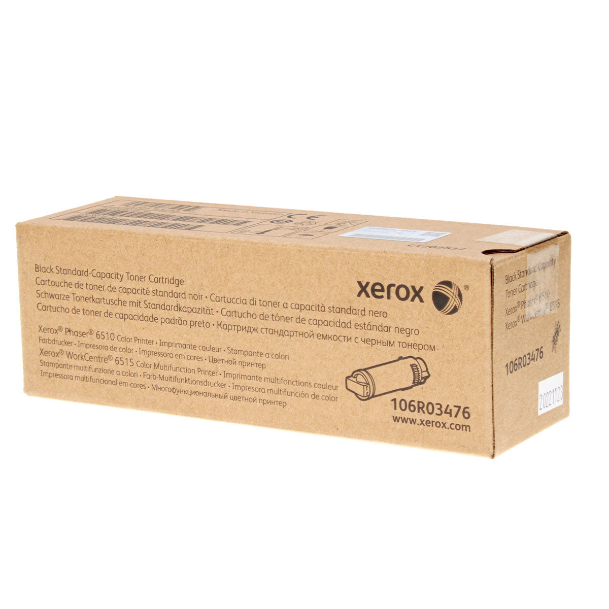 OEM Xerox 106R03476 (106R3476) Toner Cartridge, Black, 2.5K Yield