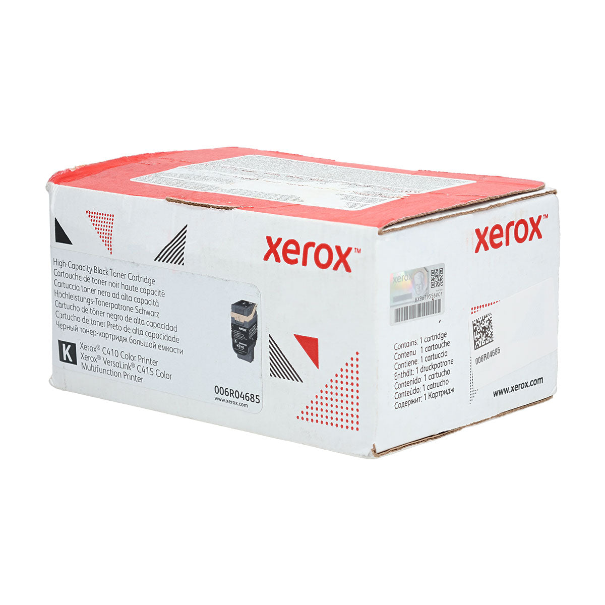 OEM Xerox (6R04685) Toner Cartridge, Black, 10.5K Yield