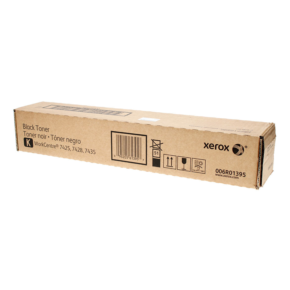 OEM Xerox (6R1395) Toner Cartridge, Black, 26K Yield