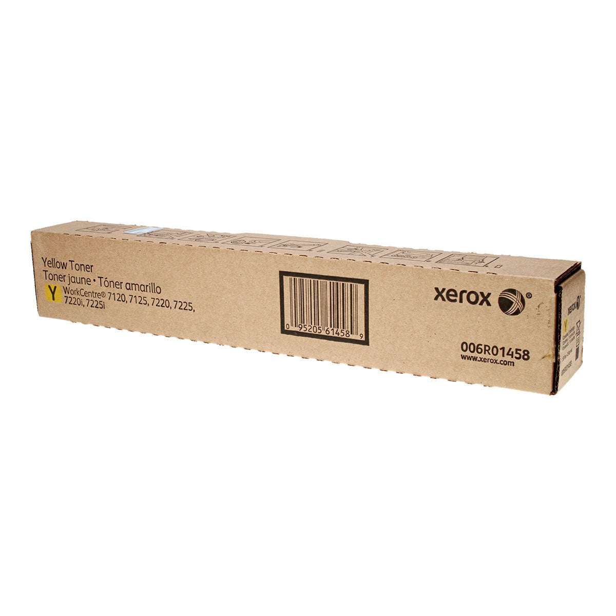 OEM Xerox (6R1458) Toner Cartridge, Yellow, 15K Yield