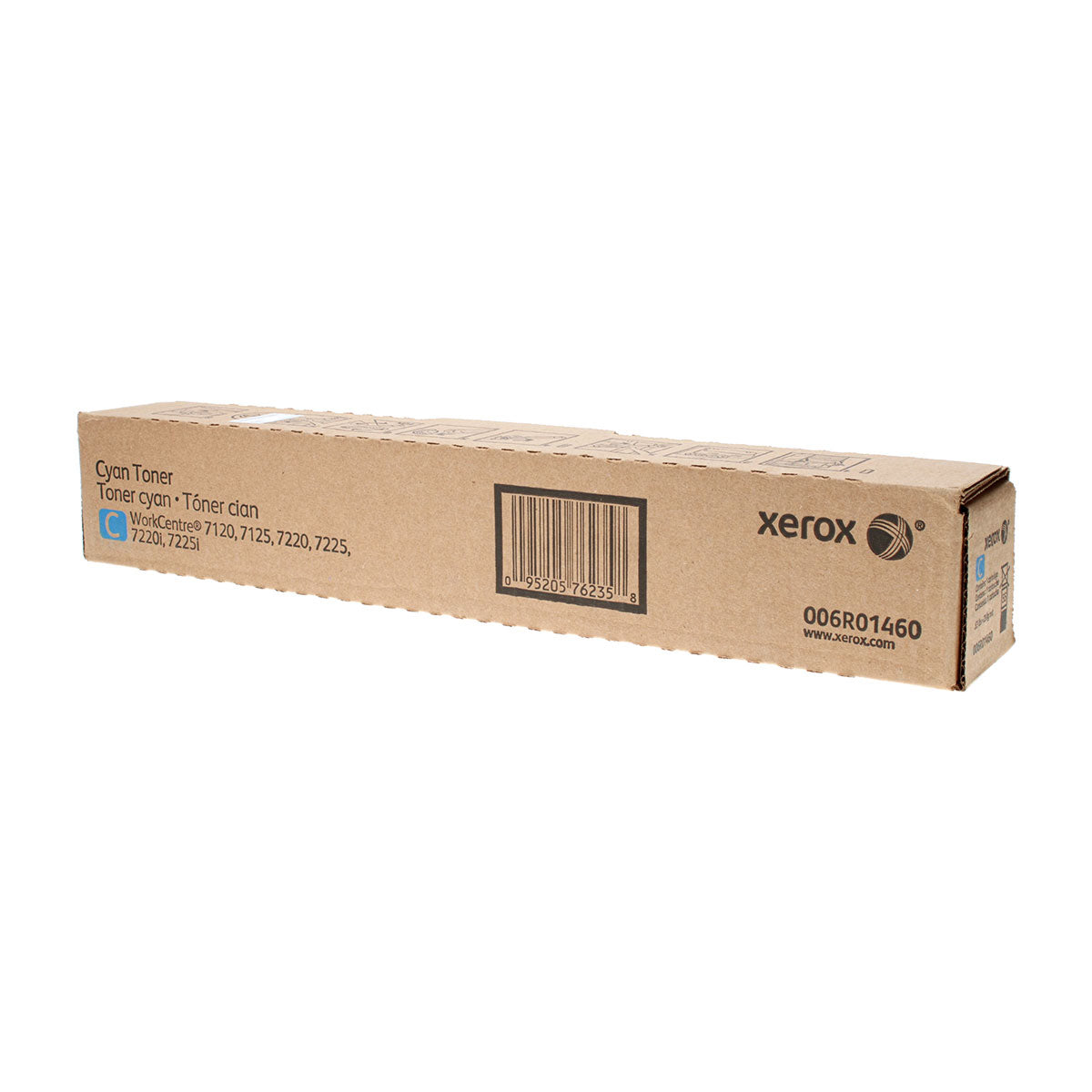 OEM Xerox (6R1460) Toner Cartridge, Cyan, 15K Yield